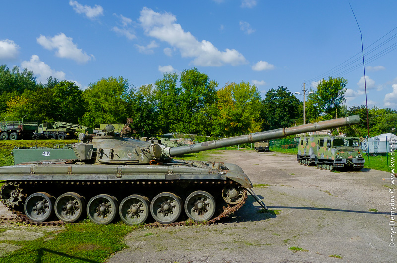Танк Т-72-М1 в вильнюсском музее военной техники