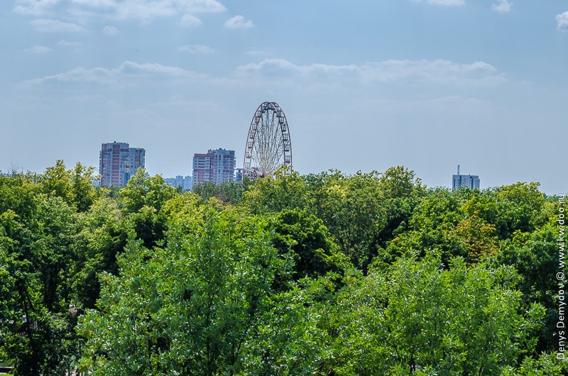 Харьков - очень зелены и красивый город