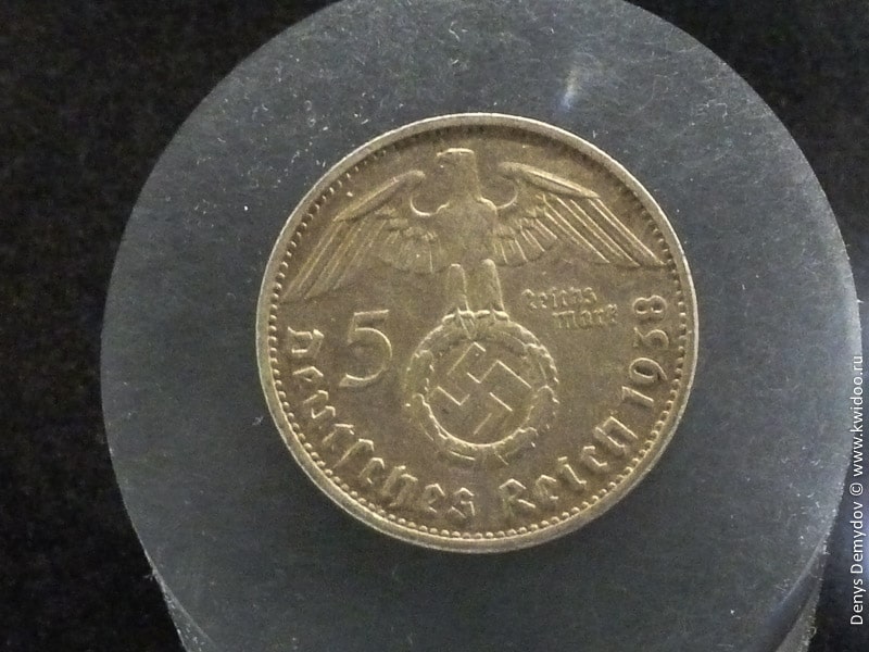 5 марок Третьего Рейха 1938 года