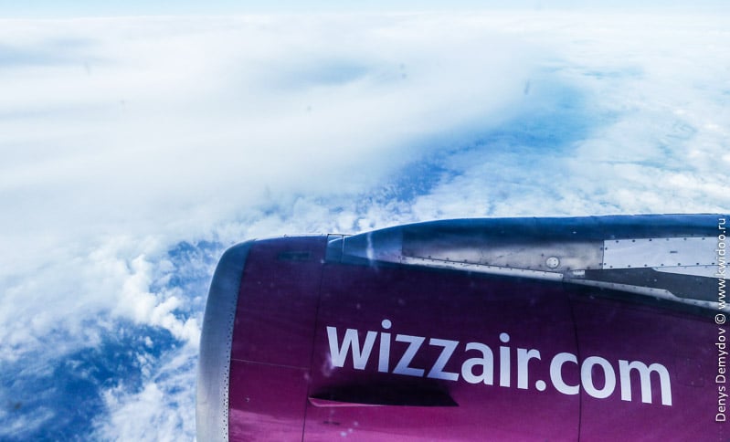 WizzAir Украина вводит оплату за регистрацию в аэропорту