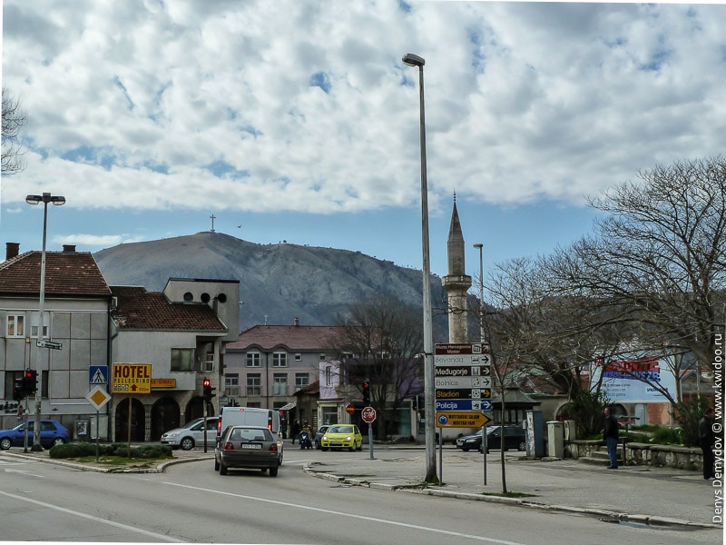 There are a lot of mosques in Mostar