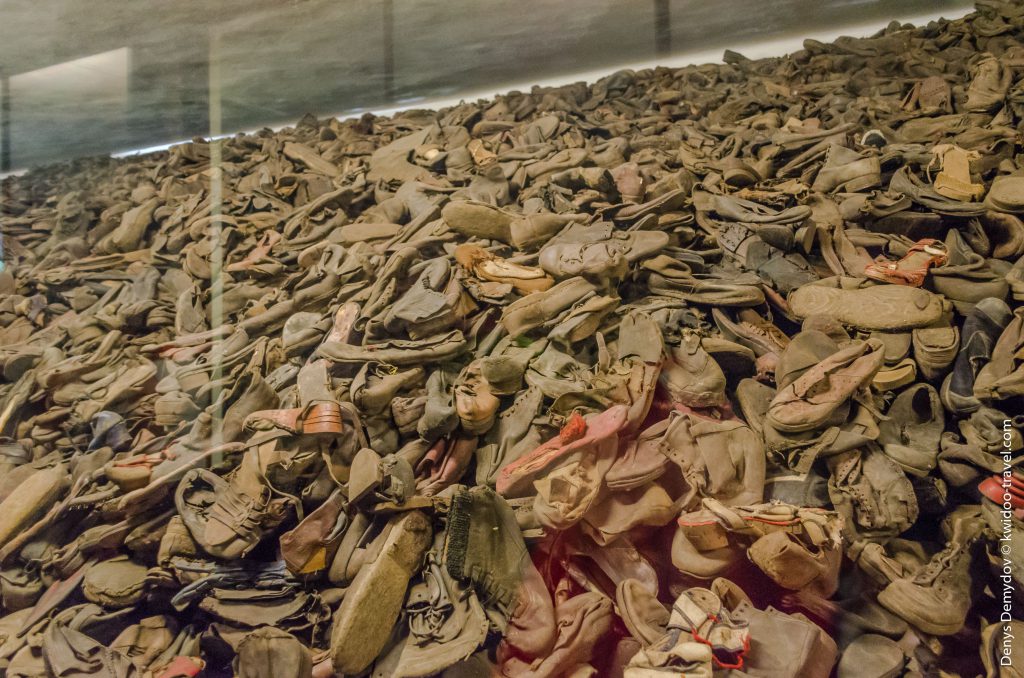 Обувь уничтоженных нацистами заключенных