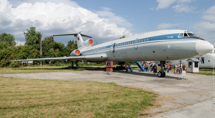 Среднемагистральный пассажирский самолет ТУ-154