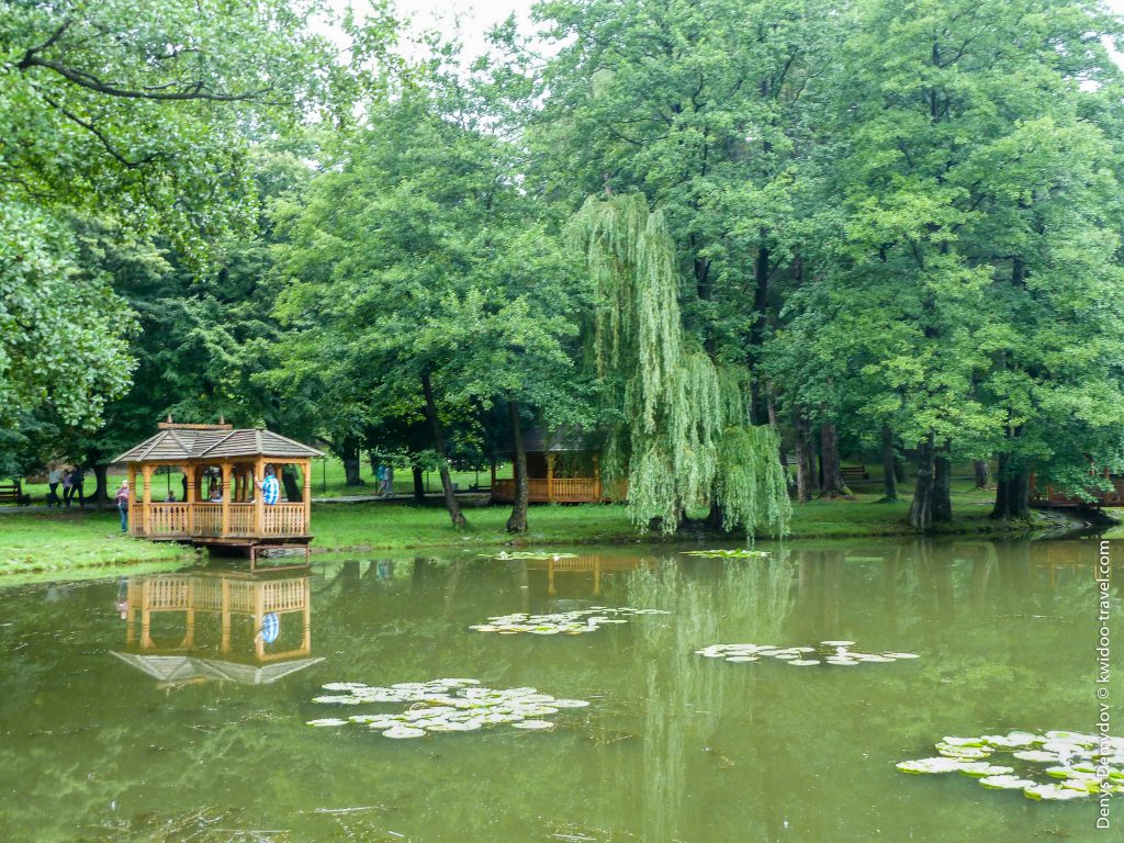 Озеро возле усадьбы Шенборнов в 2011 году