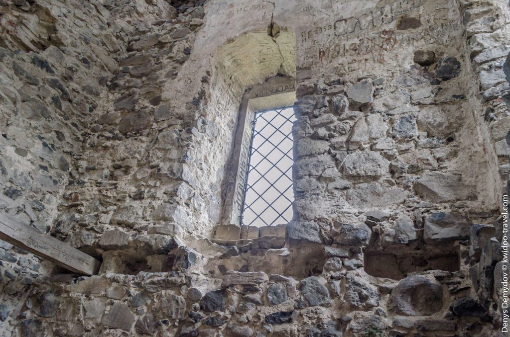 Башня Невицкого замка изнутри