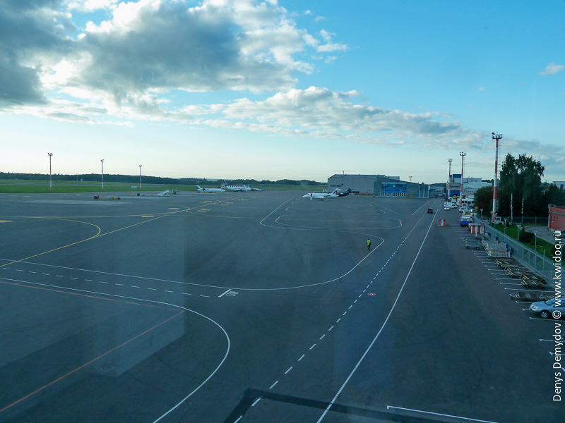 Пустующий аэропорт Вильнюса