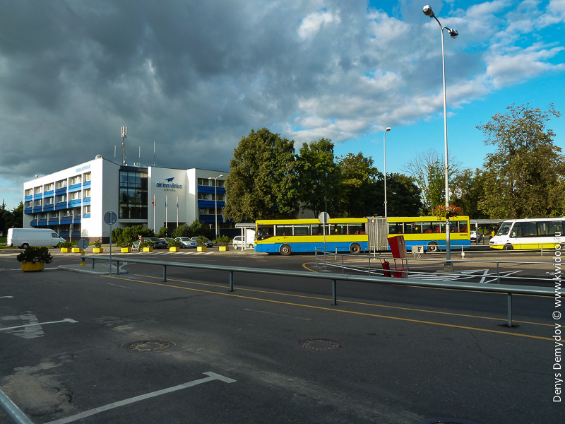 Автобус 3G от аэропорта в Вильнюсе до гостиницы