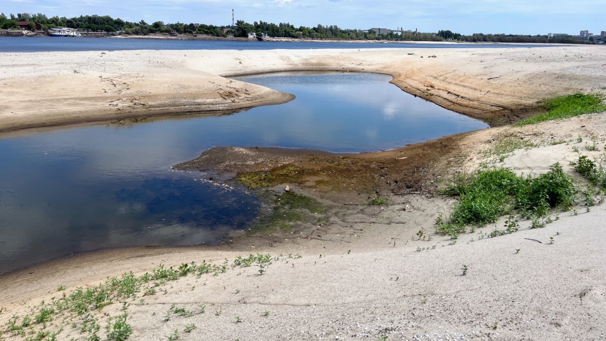 This is our new reality. What has been hidden for decades by tons of water is now on the surface.